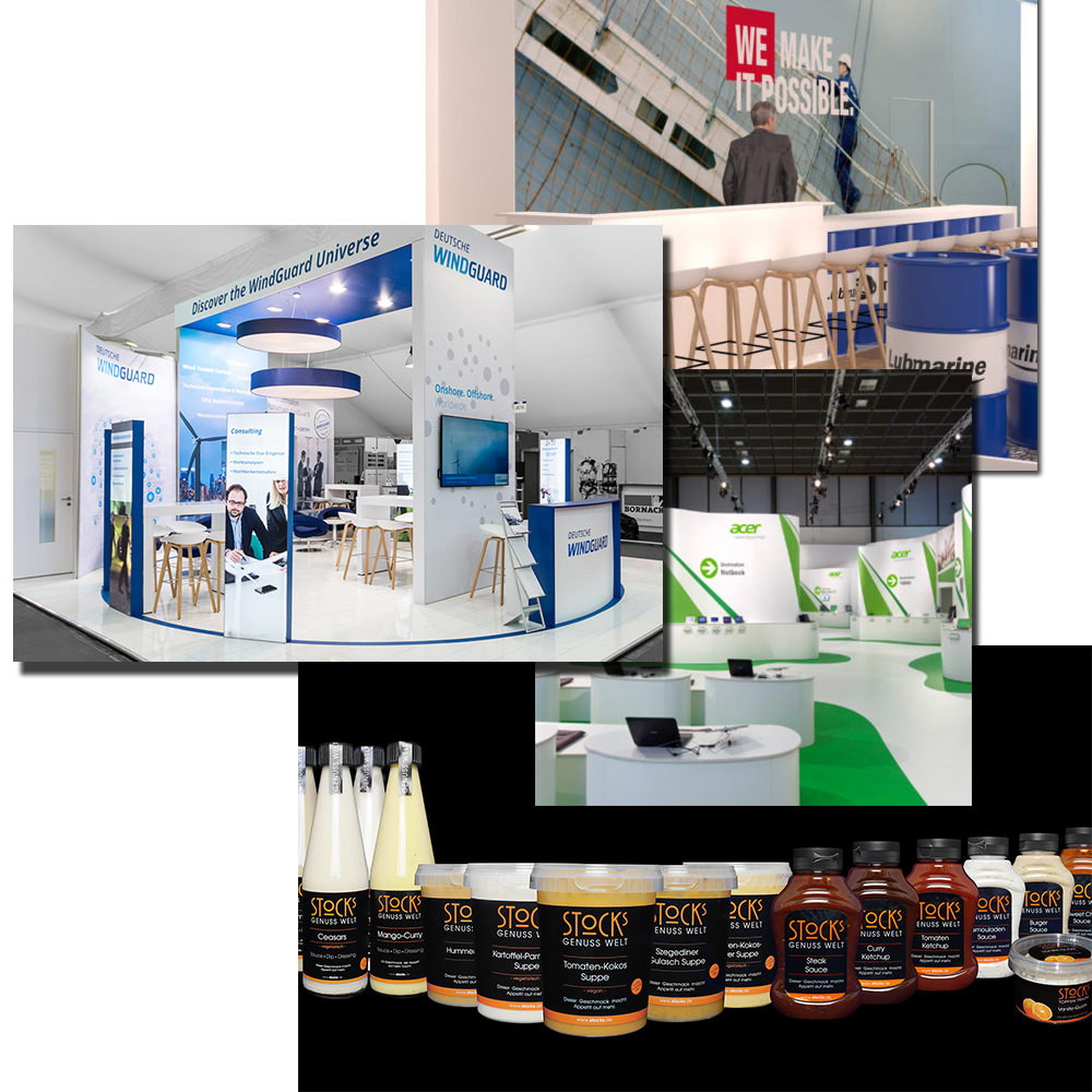 3D Vissualisierungen, Messestand Design, Corporate Design, kirschgruen hamburg werbeagentur und 3D Visualisierungen